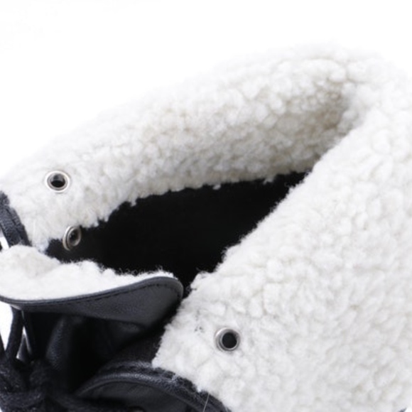 MIA Bellingham black faux leather high heel boots - Picture 6 of 7